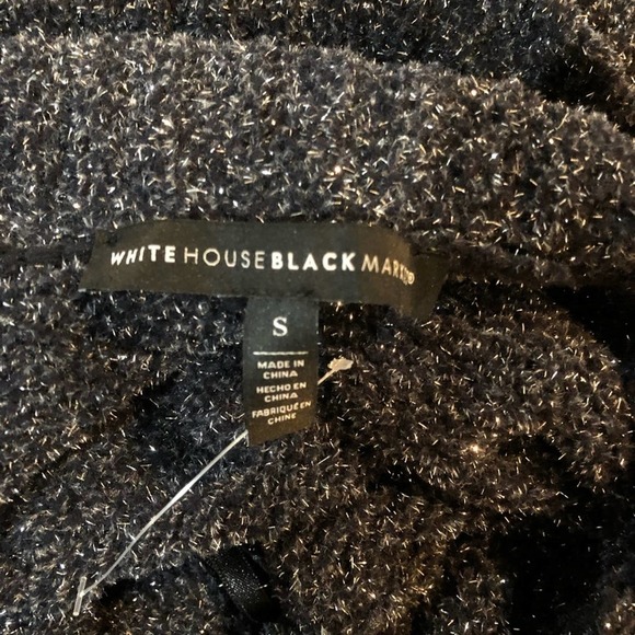 White house black market NWOT shimmering chenille sweater size small - Picture 6 of 8
